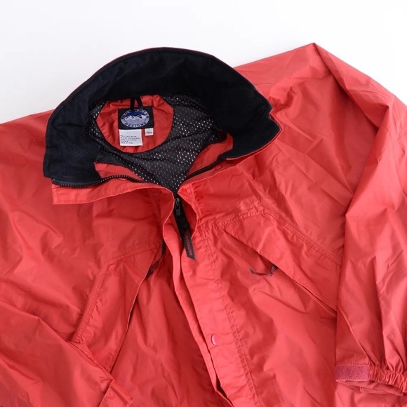 Rockwater Designs Vintage Windbreaker Red Long Sleeve  -Size Medium - Picture 6 of 15
